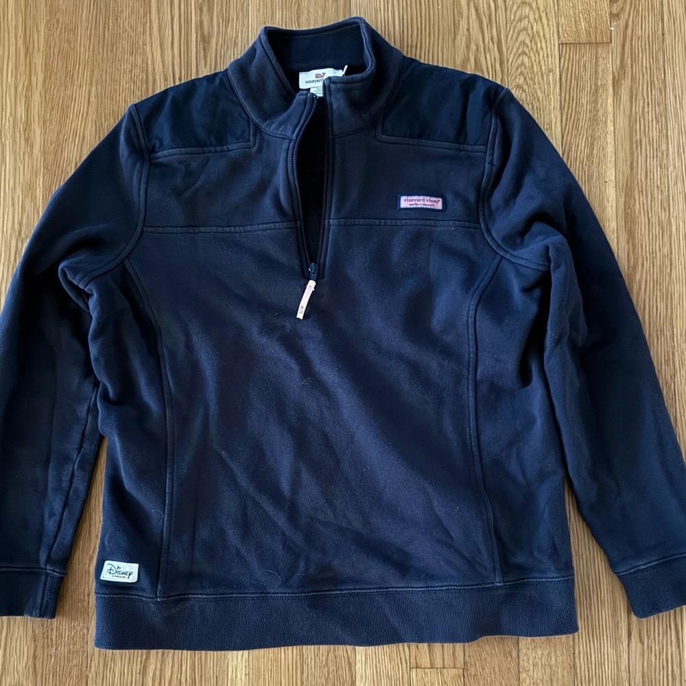 Vineyard Vines x Disney Navy Quarter-Zip (Women’s)